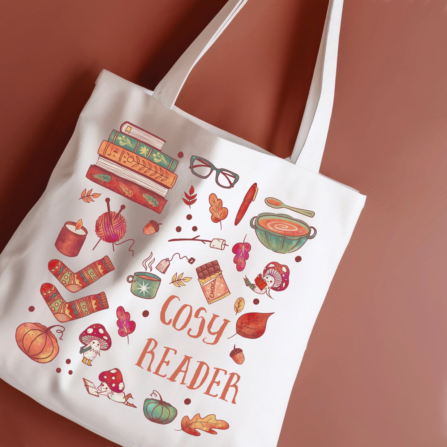 Cosy Reader Tote Bag