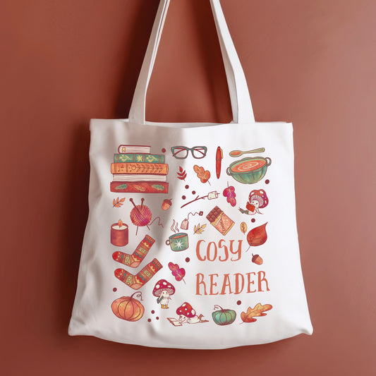 Cosy Reader Tote Bag