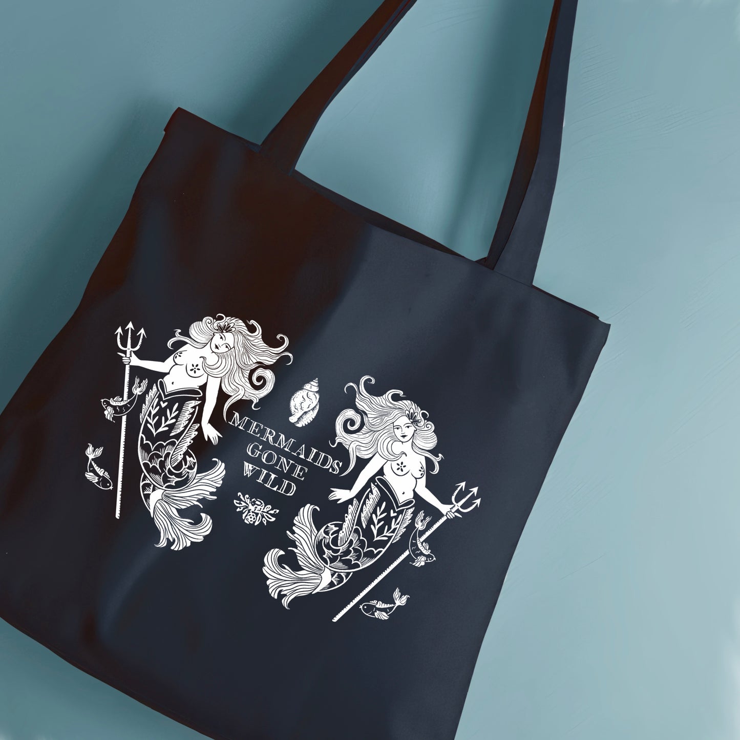 Mermaids Gone Wild Tote Bag