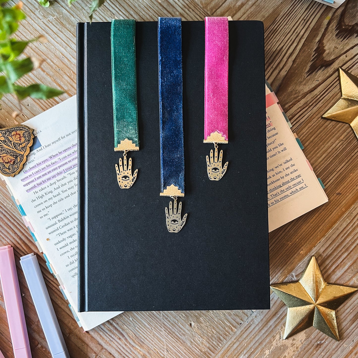 Palmistry Ribbon Bookmark