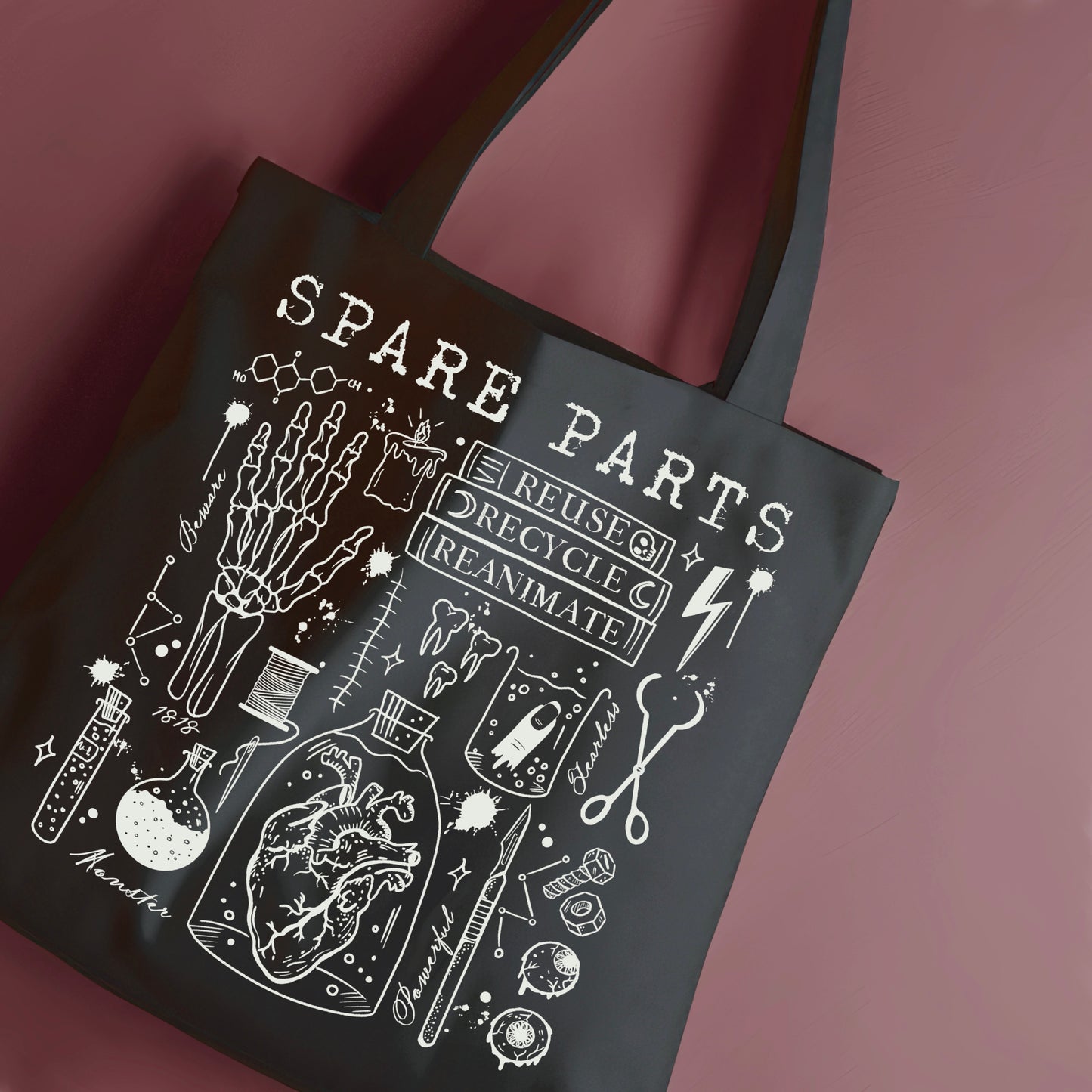 Spare Parts Tote Bag