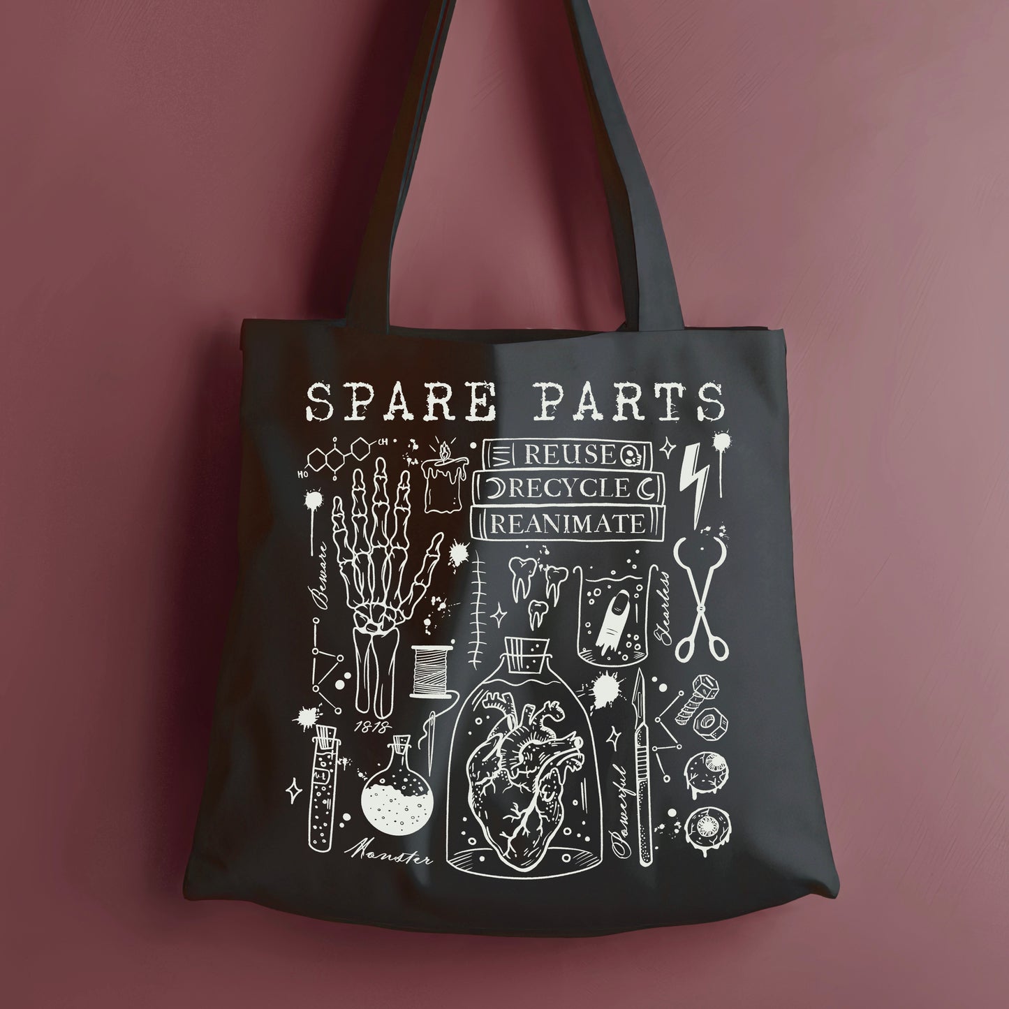 Spare Parts Tote Bag