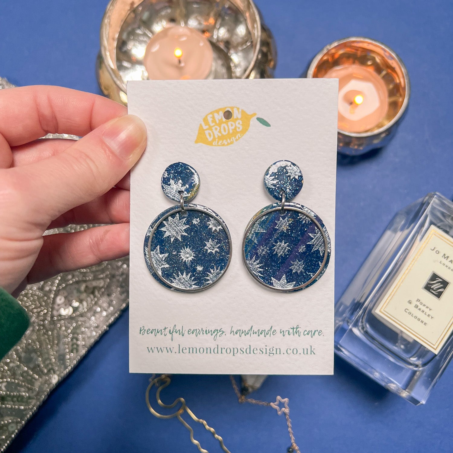 Starry deals night earrings